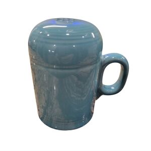 Fiesta 4 5/8 Inch Rangetop Large Salt Shaker Turquoise